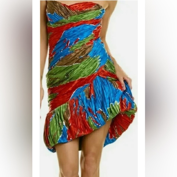 Tory Burch Silk Mini Party Dress - Picture 1 of 6
